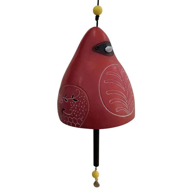 Bird Song Bell Garden Decoration Creative Wind Chime Pendant A