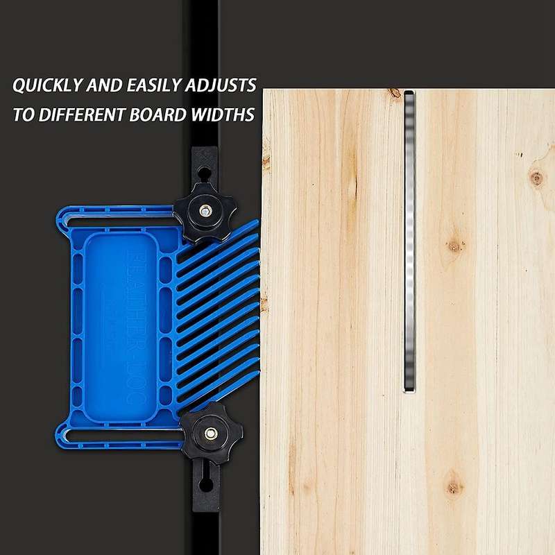 2pcs Feather Board for Table Saws, Router Tables & Band Saw, -blue