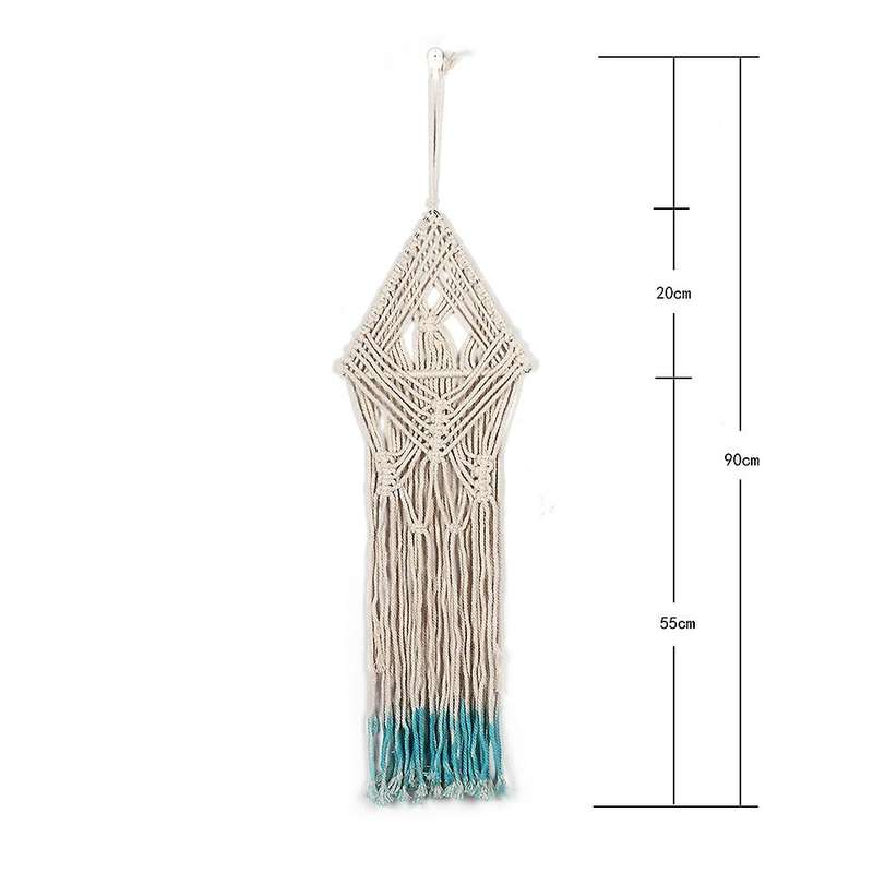 Macrame Woven Wall Hanging Boho Home Art Decor - Dorm Room Decoration