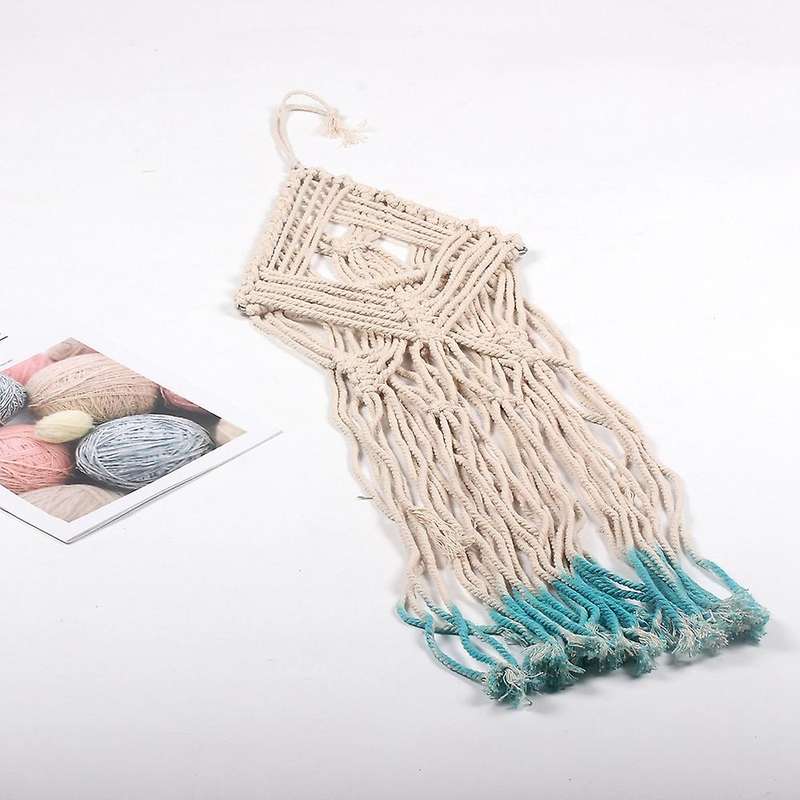 Macrame Woven Wall Hanging Boho Home Art Decor - Dorm Room Decoration