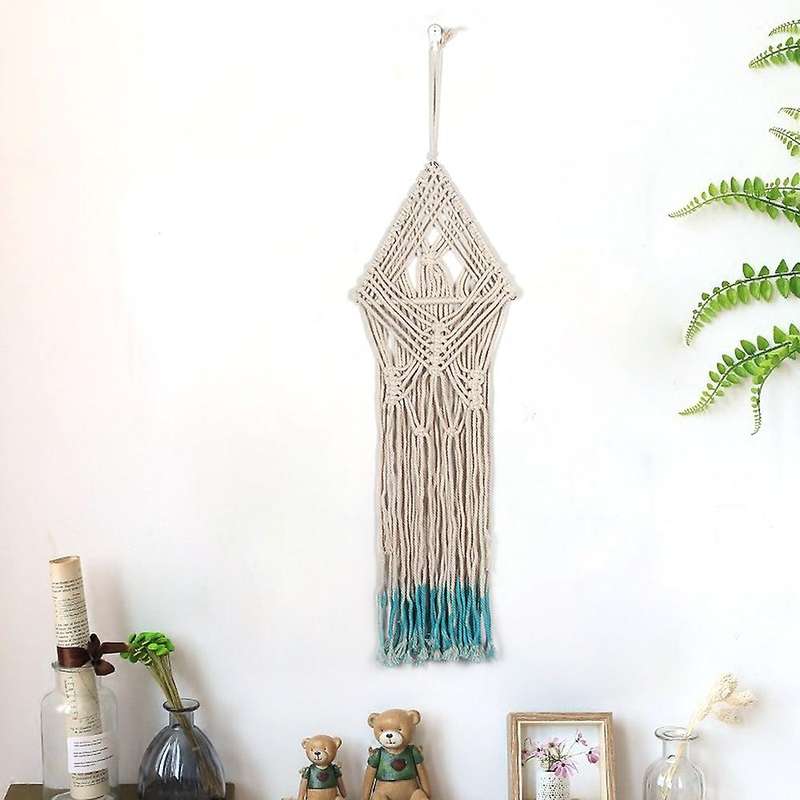 Macrame Woven Wall Hanging Boho Home Art Decor - Dorm Room Decoration