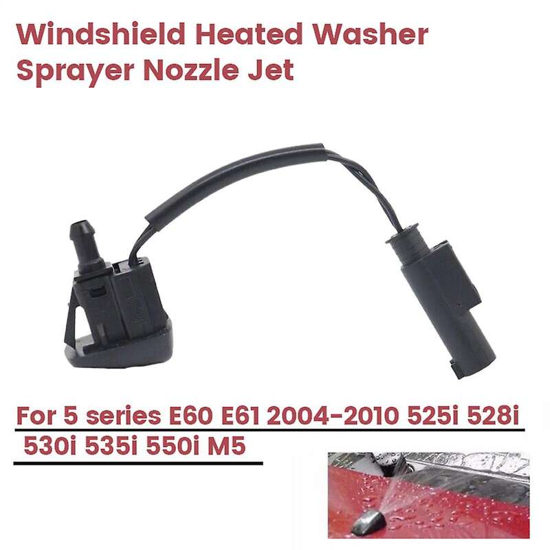 Windshield Heated Washer Sprayer Nozzle Jet 61667046060 for -bmw E60