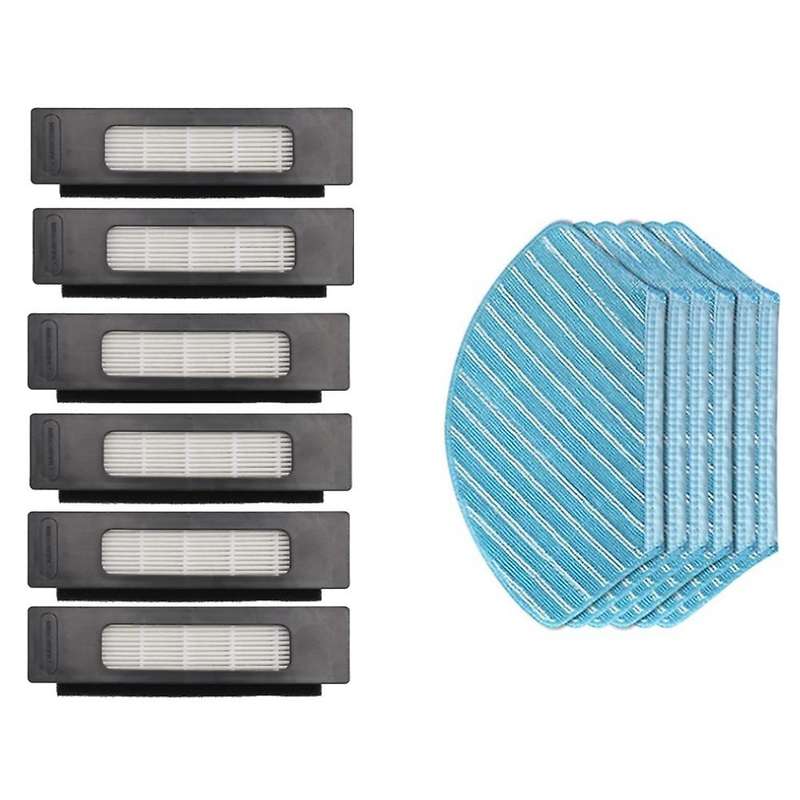 12pcs Hepa Filter Mop Cloth for Midea M7/ I10/ M71cn / M7pro