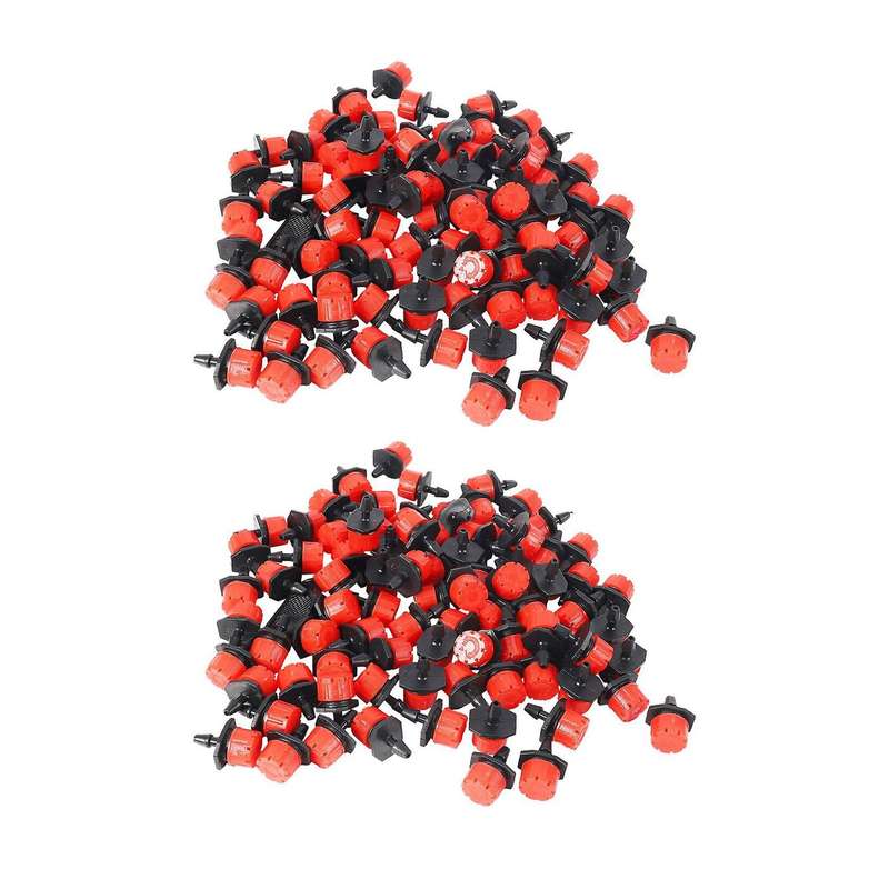 Irrigation Drippers Emitters Micro-sprinklers Heads 1/4 Inch 352 Pack