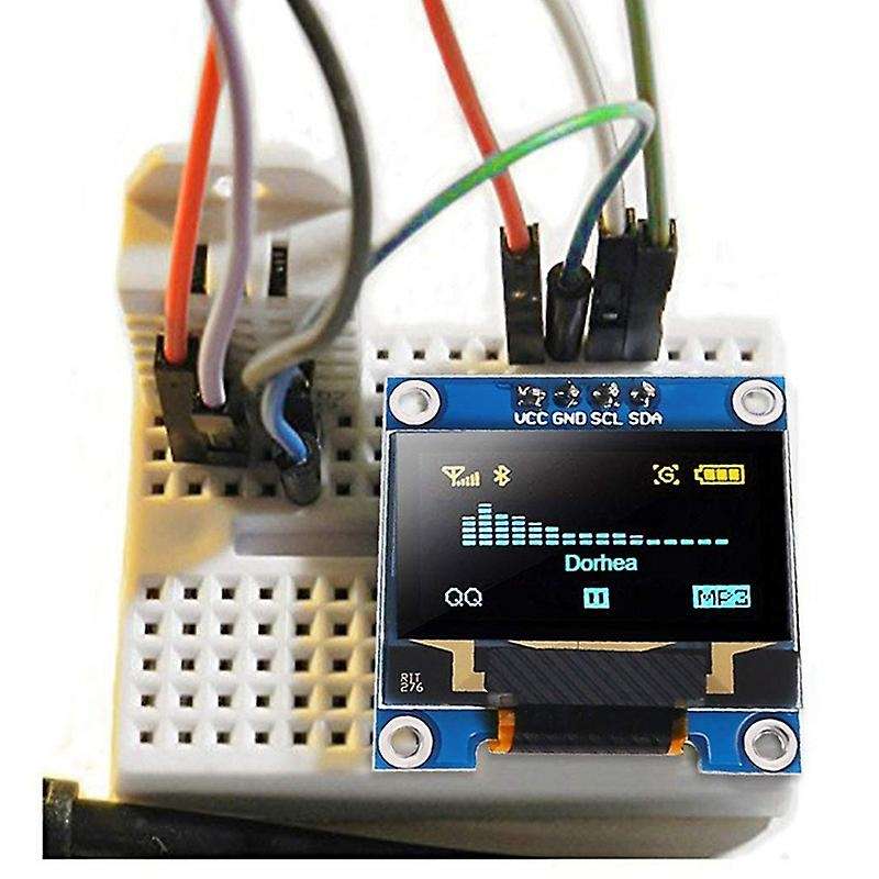 6pcs 0.96 Inch Oled Display Module 12864 128x64 Pixel Lcd Yellow Blue