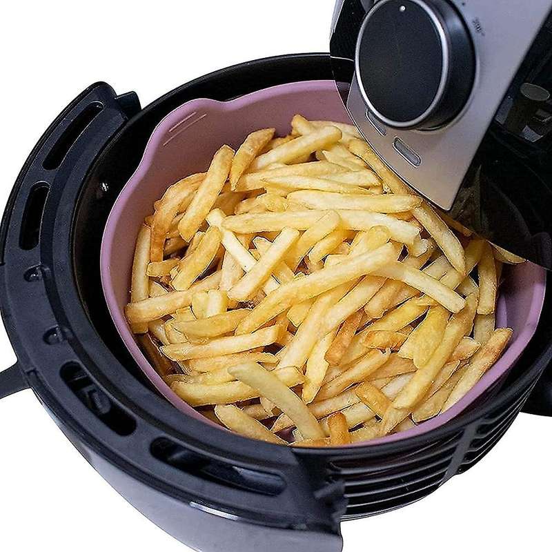 Air Fryer Silicone Pot-7.5inch Replaceable Parchment Paper