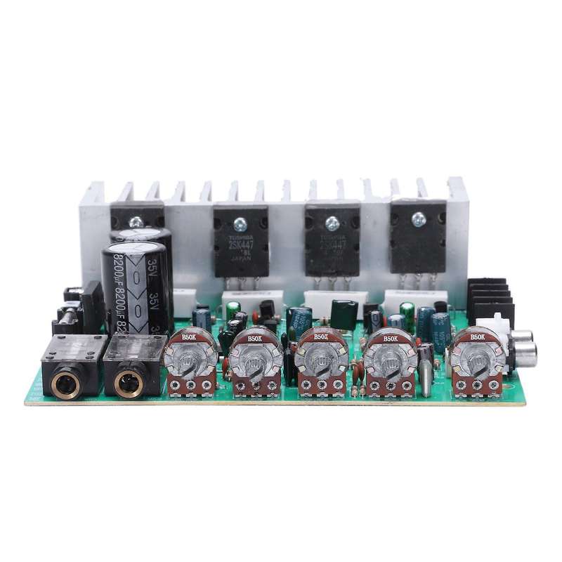 Audio Amplifier Board Hifi Digital Reverb Power Amplifier 250wx 2 2.0