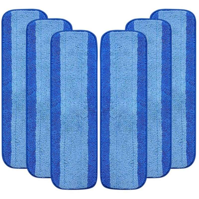6 Pack Microfiber Cleaning Pads for Bona Premium Spray Mop