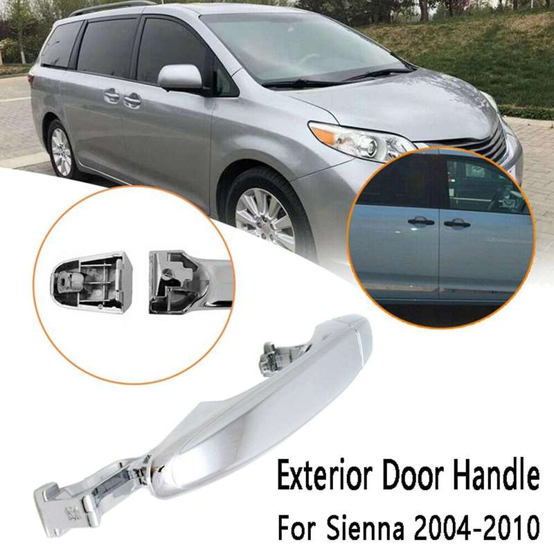2pc Lh+rh Exterior Rear Sliding Door Handle 69213-08020 69227-08040