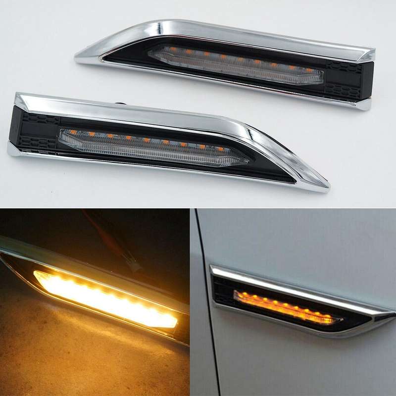 Car Yellow Light Led Turning Signals for Chevrolet Cruze 2009-2012