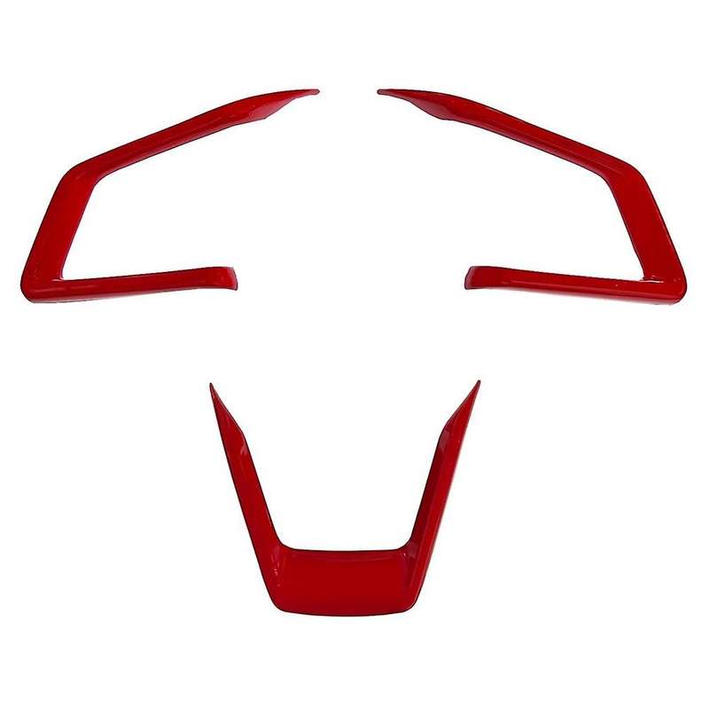 3pcs Car Steering Wheel Panel Cover Trim Frame for Subaru Forester