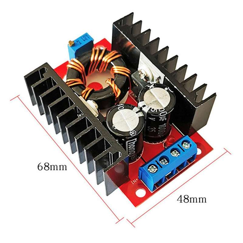 Dc-dc Boost Module 150w High Power Power Supply 10v-32v to 12v-35v