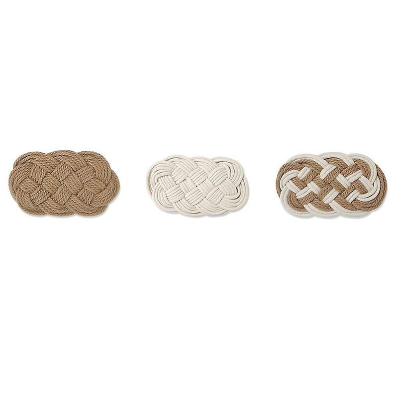 3pcs Nordic Cup Coaster Thermal Insulation Mat B