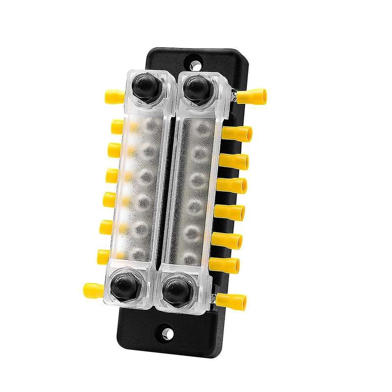 6 Way Dual Row Terminal 150a Bus Bar Block with Terminal for Auto Car