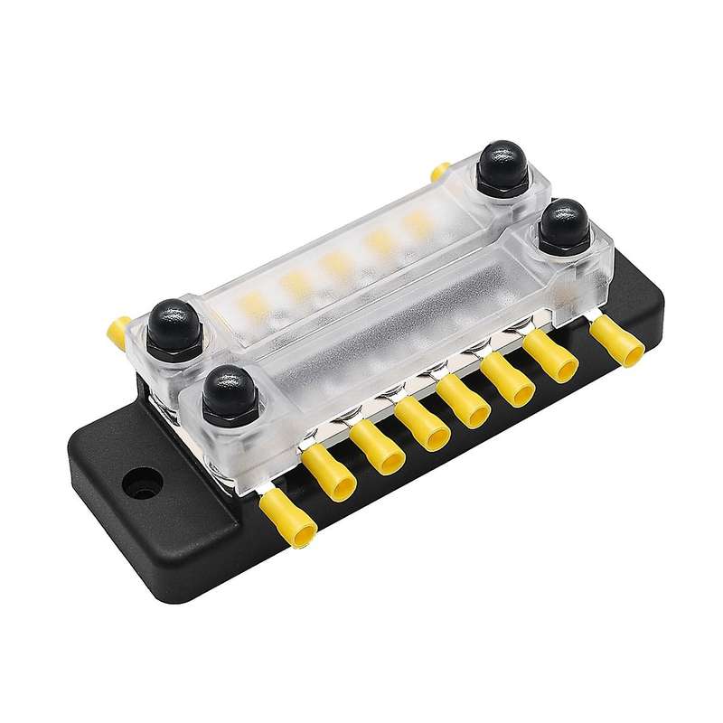 6 Way Dual Row Terminal 150a Bus Bar Block with Terminal for Auto Car