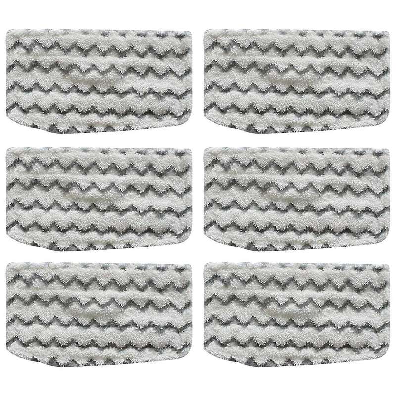 6pcs Steam Mop Cloth Cleaning Cloth Mop Pad Washable Accessories