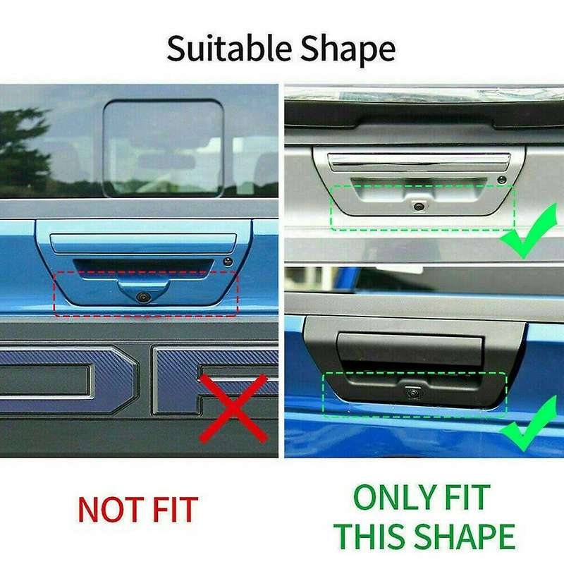 Car Door Handle Tailgate Handle Cover for Ford F150 F-150 2015-2020