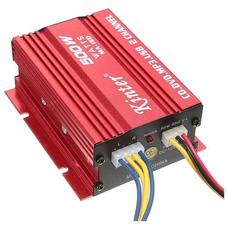 Kinter Mini Hi-fi Stereo Audio Amplifier  2 Channel 12v