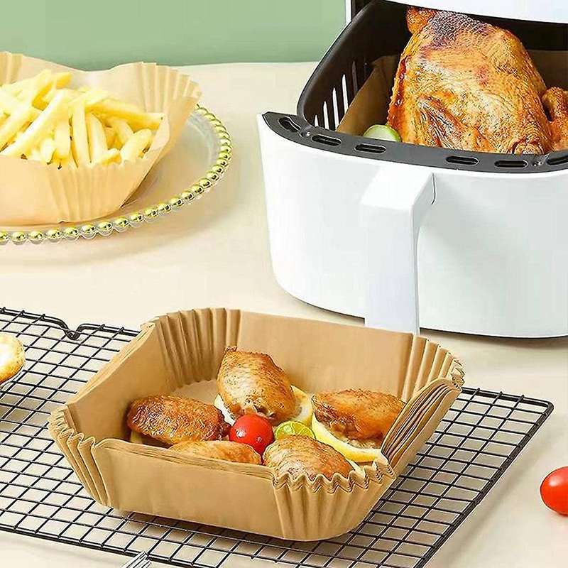 150 Pcs Air Fryer Disposable Paper Liner,for Air Fryer,baking,etc