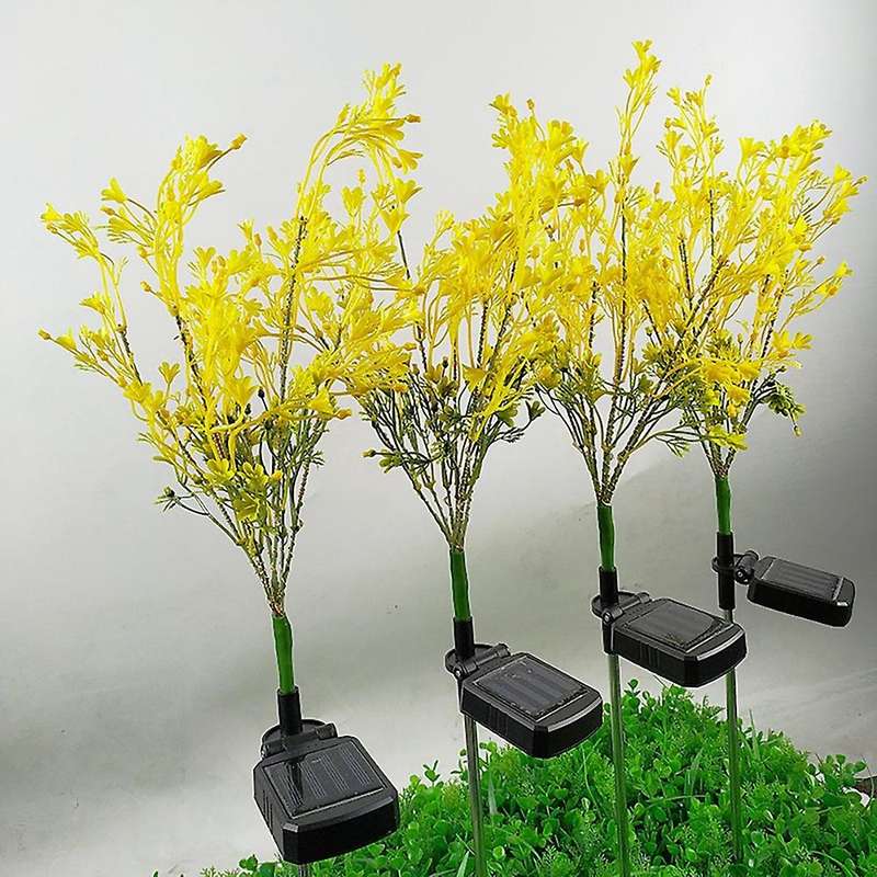 Solar Flower Lights Outdoor Garden for Flower Bed Lawm Patio Yard