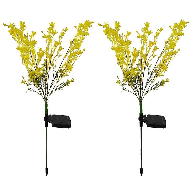 Solar Flower Lights Outdoor Garden for Flower Bed Lawm Patio Yard