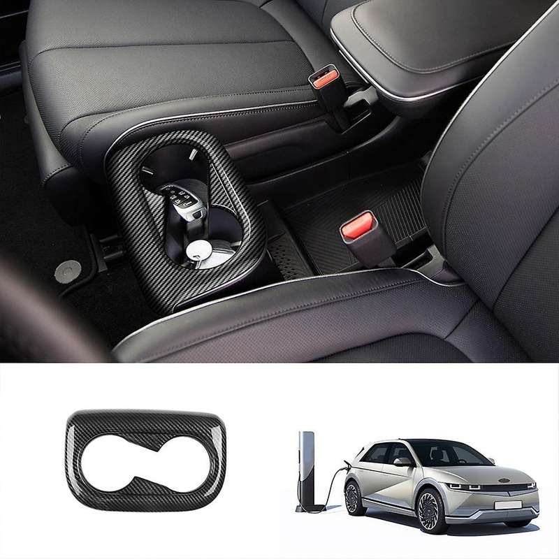 Center Console Water Cup Holder Trim for Hyundai Aini 5 Ioniq 2022+