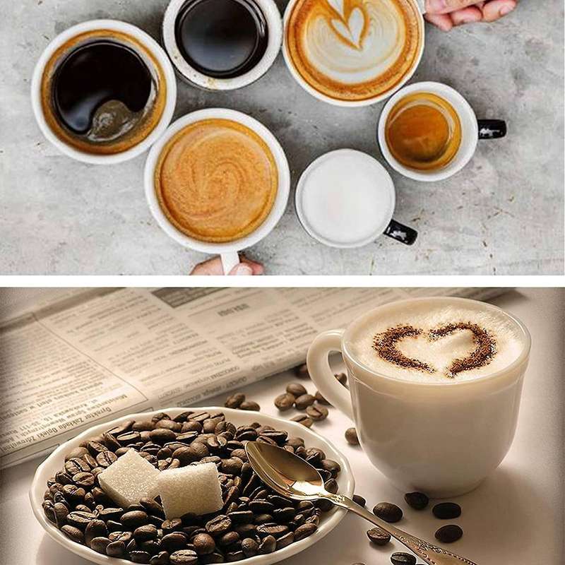 Usb Electric Milk Frother 3 Speeds Cappuccino Coffee Foamer Black