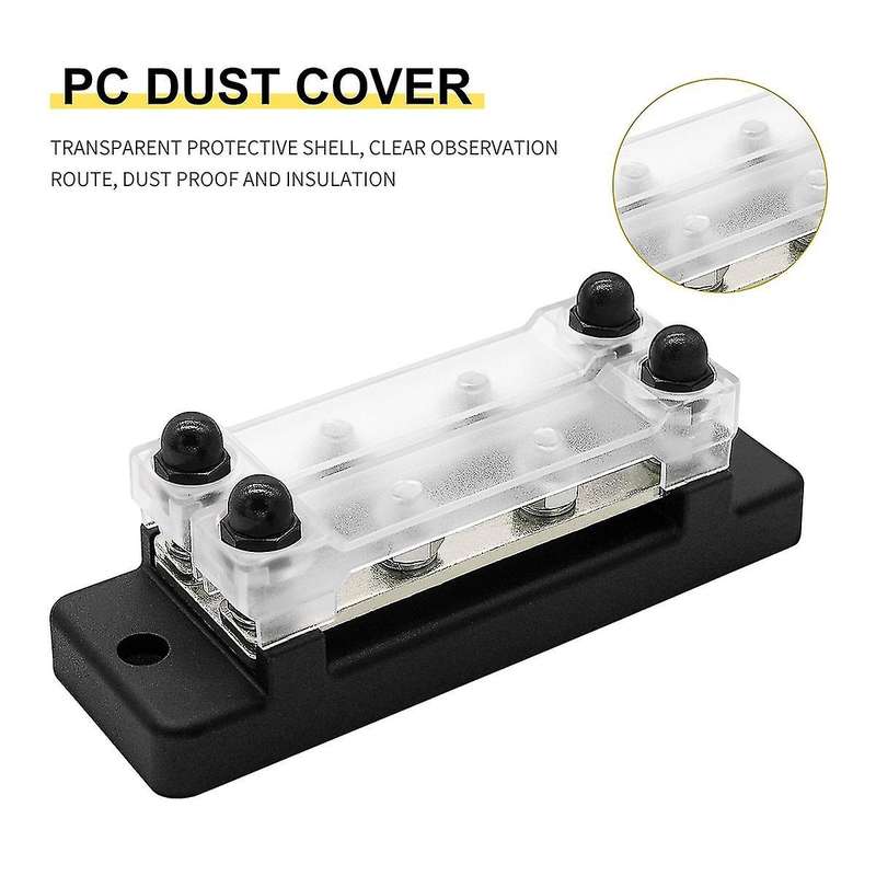 2 Way Dual Row Terminal 150a Bus Bar Block Ground Distribution