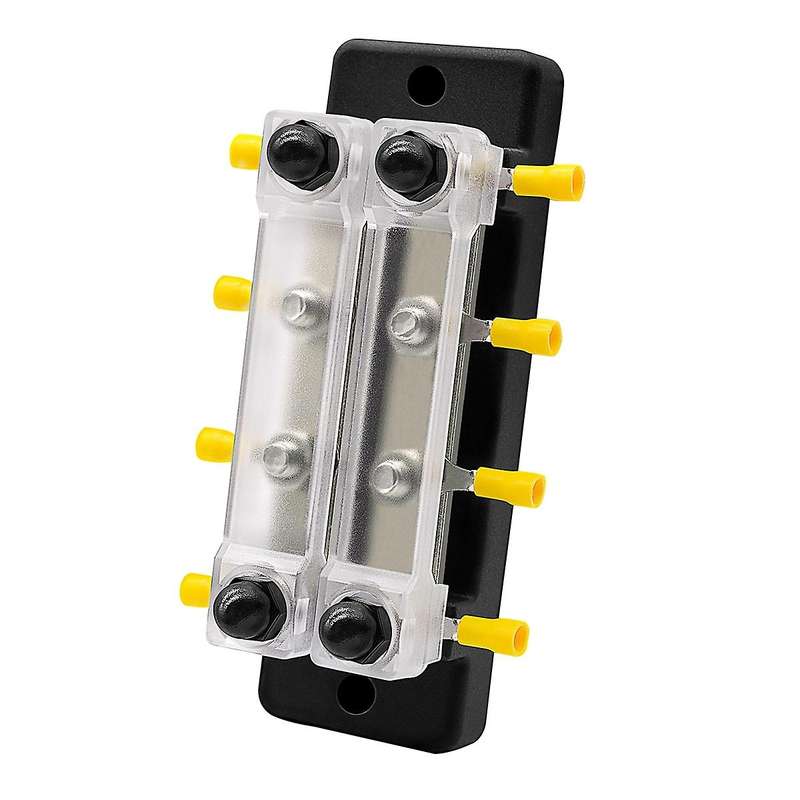 2 Way Dual Row Terminal 150a Bus Bar Block Ground Distribution