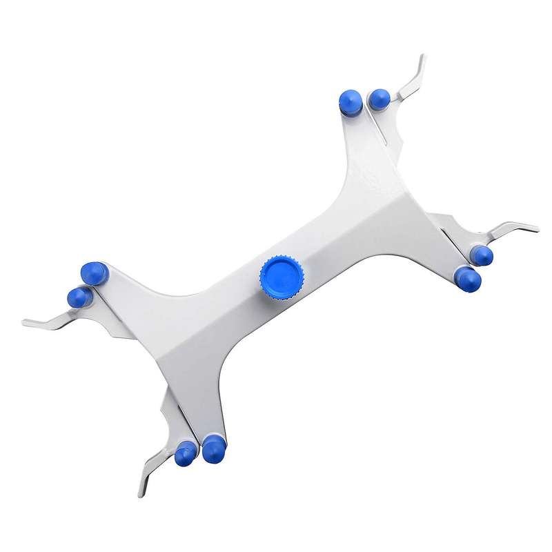 Aluminum Double Burette Clamp Adjustable Double Burette Clamp
