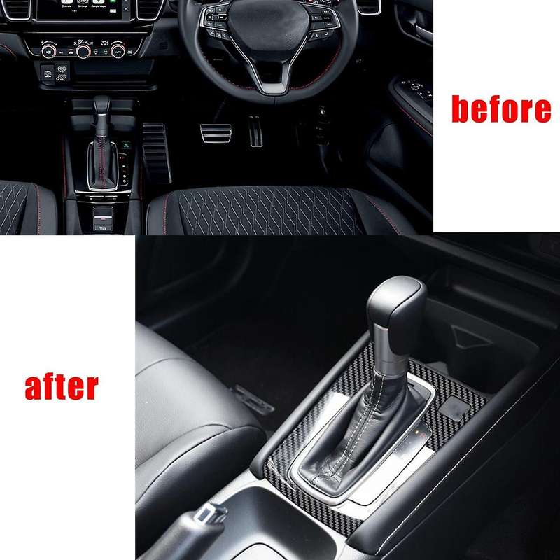 Rhd for 20-22 Honda City Gn Car Console Gear Shift Panel Cover Trim