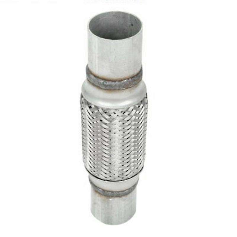 Flex Pipe Stainless Steel Double Braid 2 X 6 Inch with 10 Inch Long