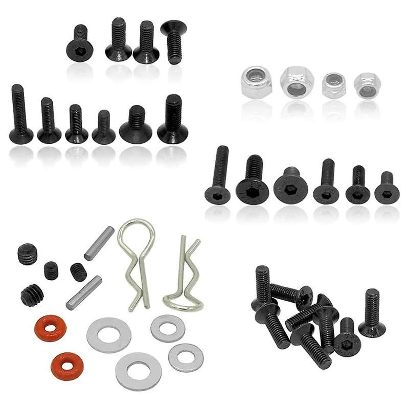 523 Pcs Rc Screws Kit Repair Tool Box Set Rc Hobby Universal Parts