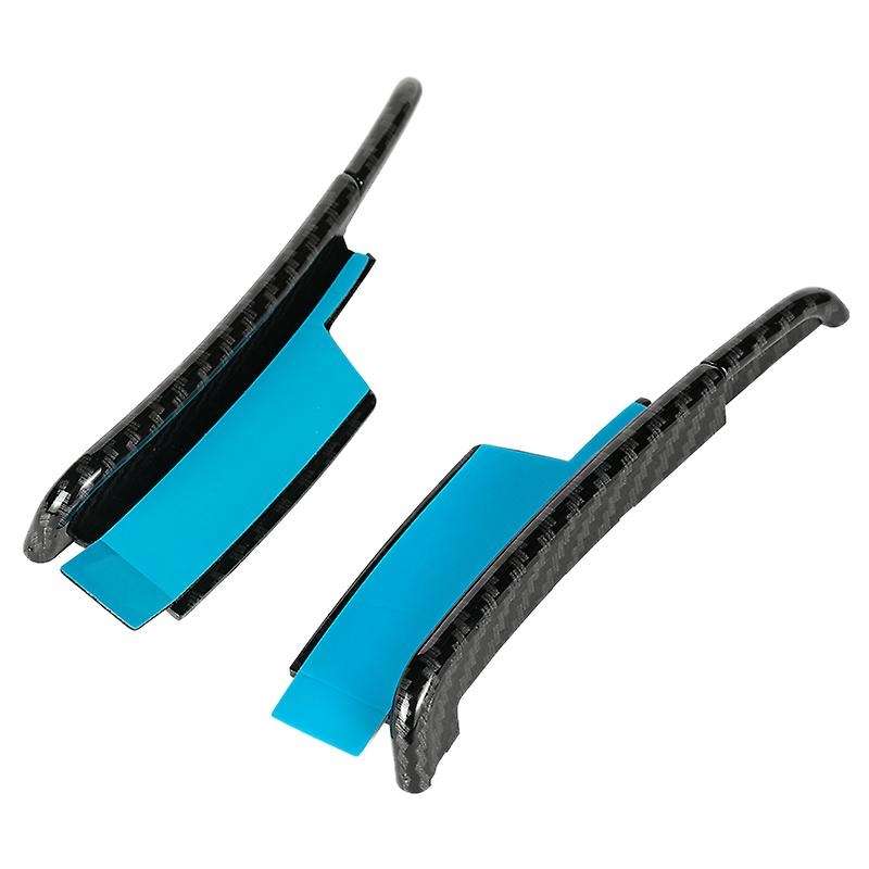Car Carbon Fiber Fender Arch Trim Sticker Wheel Eyebrow Lip