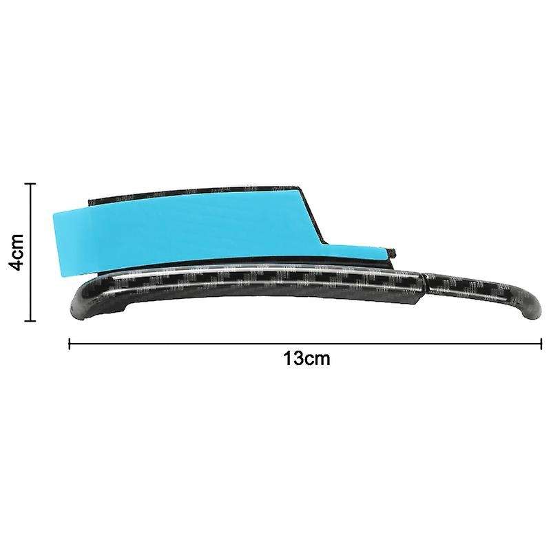 Car Carbon Fiber Fender Arch Trim Sticker Wheel Eyebrow Lip