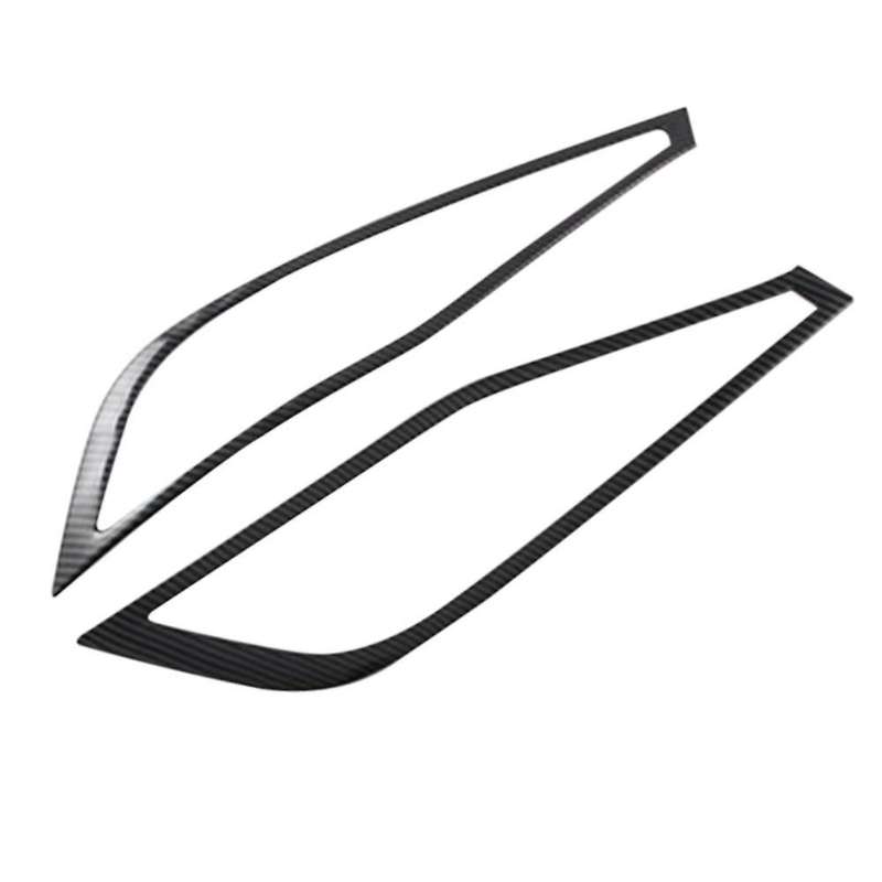 For Toyota Harrier Venza 2020 -2022 Silver Rear Fog Lamp Cover Trim