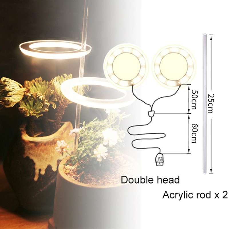 Ring Grow Light Dc5v Usb Phytolamp for Plants Led Full Spectrum A