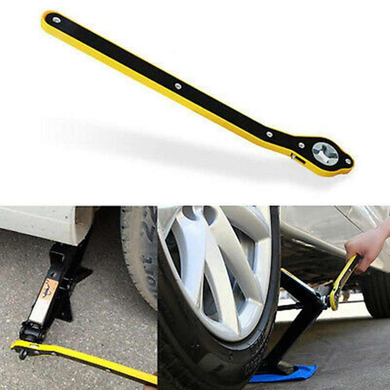 Automobile Tire Ratchet Wrench Tire Jack Removal Wrench Hexagon Jack