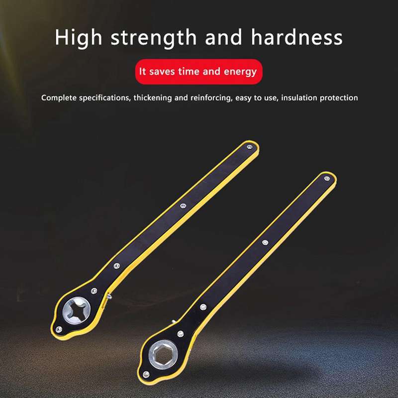 Automobile Tire Ratchet Wrench Tire Jack Removal Wrench Hexagon Jack