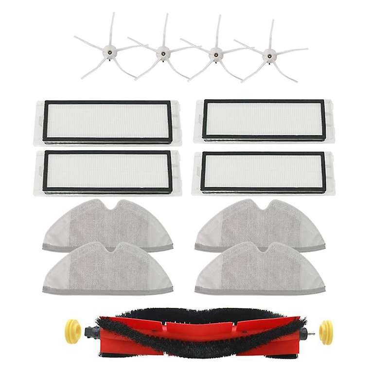 Replacement Roller Brush Side Brushes Filters for Roborock S5 S6