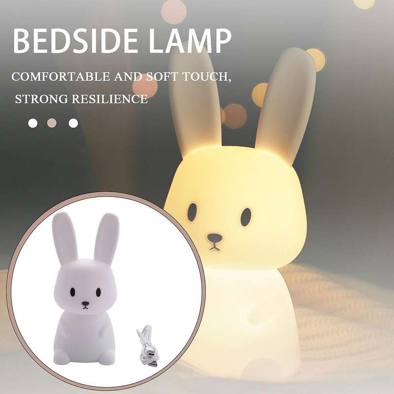 Baby Night Light with 7 Light Changes & Tap Control , Timing Function