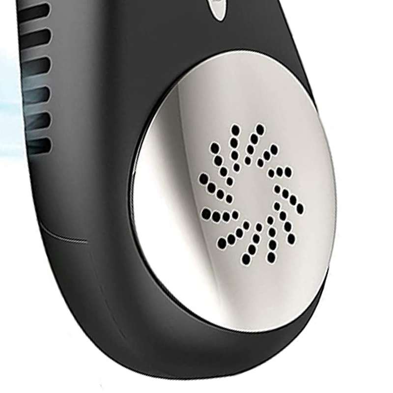 Hands Free Semiconductor Cooling Bladeless Fans, Black