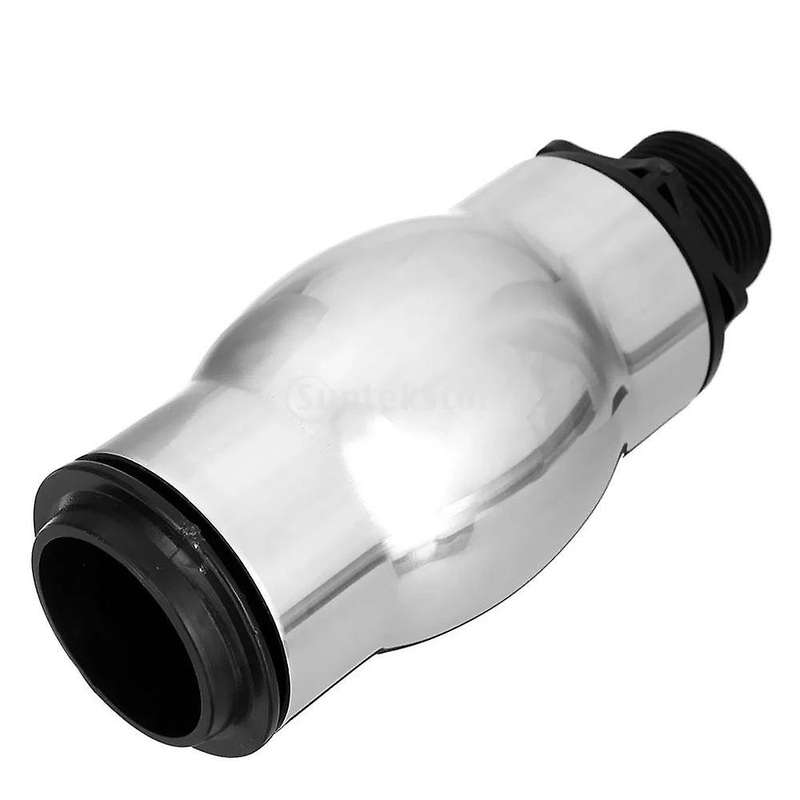Stainless Steel Foamy Fountain Nozzle Water Sport Pond Spray Head