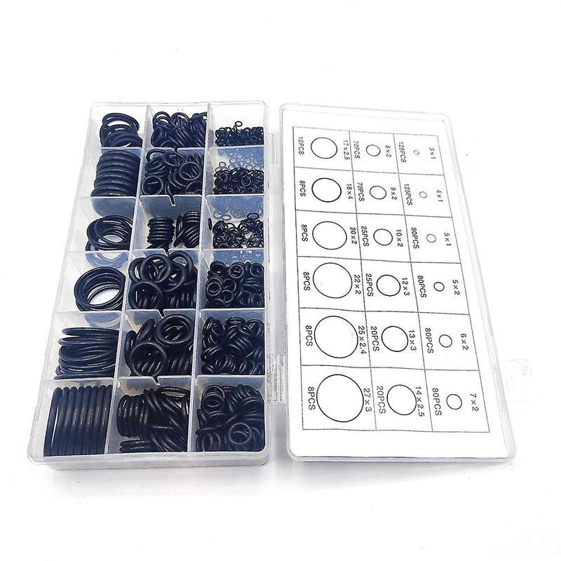850pcs Rubber O-ring Sealing Classification Gasket Washer Ring Kit