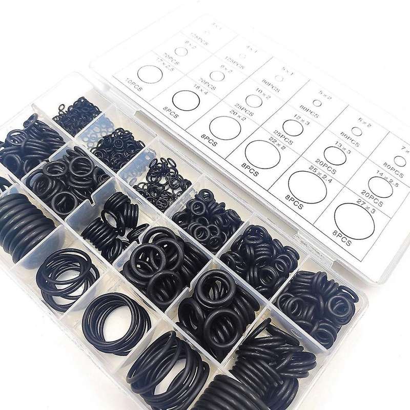 850pcs Rubber O-ring Sealing Classification Gasket Washer Ring Kit