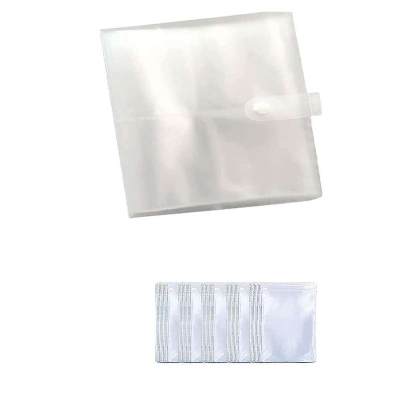 Jewelry Storage Book, Clear Portable Travel Jewelry Earring Organizer