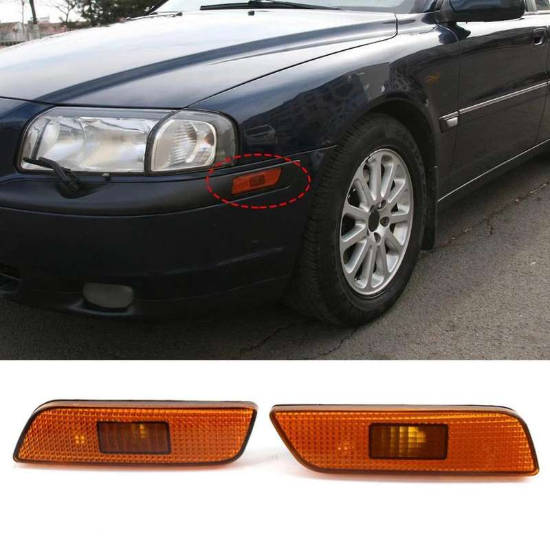 Car Front Bumper Fender Light Turn Signal Indicator Housing