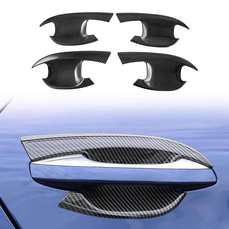 For Kia K5 Optima 2020 2021 Carbon Fiber Door Handle Bowl Cover