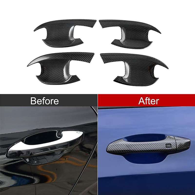 For Kia K5 Optima 2020 2021 Carbon Fiber Door Handle Bowl Cover