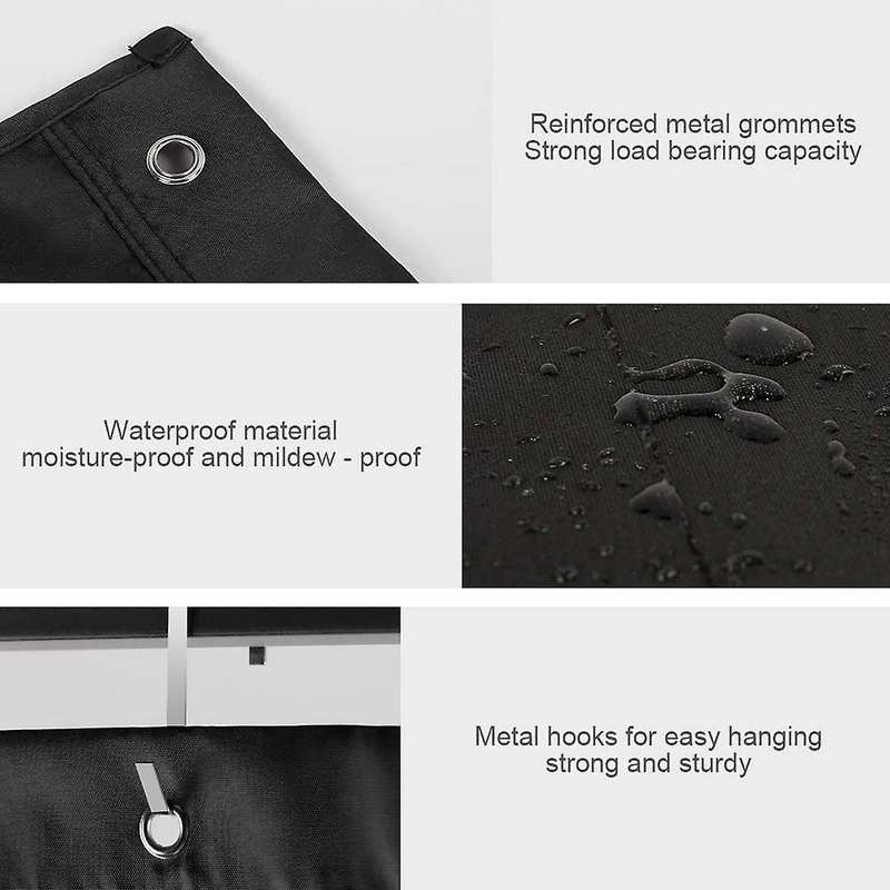 Storage Pocket Chart, 5 Pockets Hanging Wall File Organizer, 2 Pack